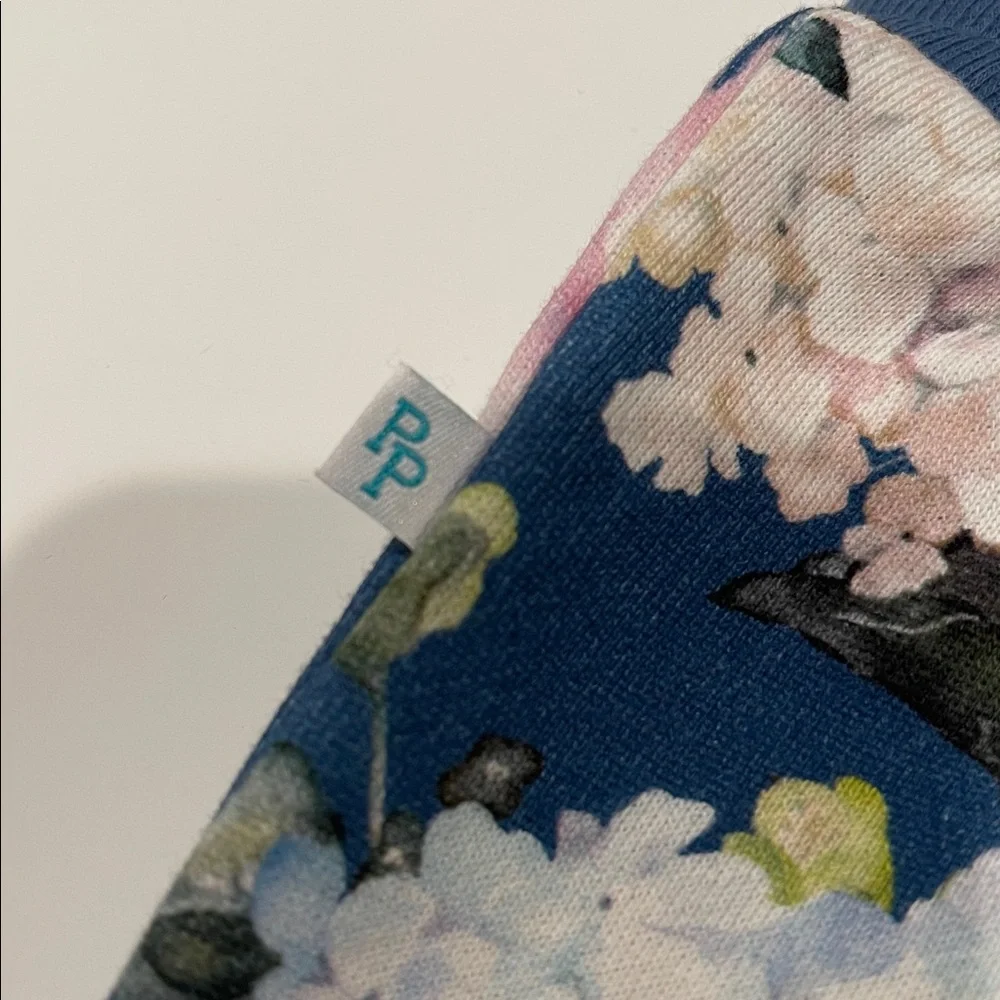 NEW with tags Posh Peanut Floral Leggings - Blue and Pink - Picture 3 of 4